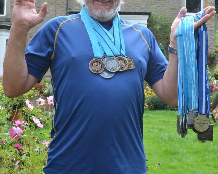 Dave’s got his fingers crossed for 20th Great North Run