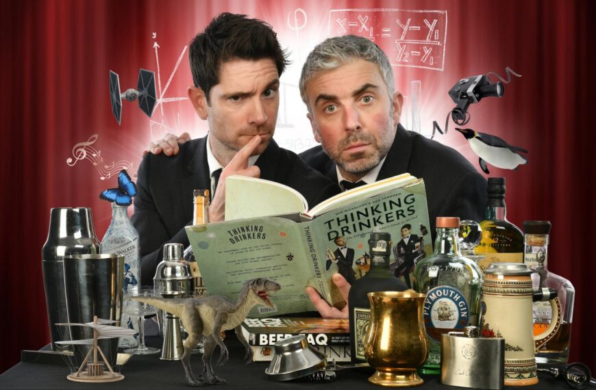 Raise a glass (or two) to duo’s pub quiz comedy show