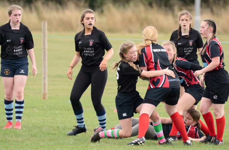 Girls come up trumps in season’s opening match