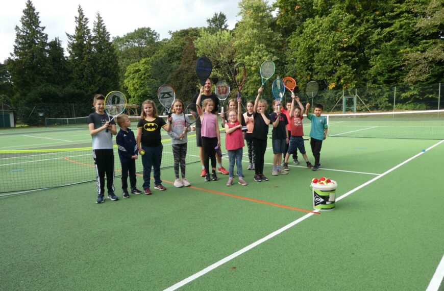 Huge upswell in tennis interest