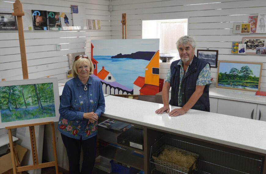 New society unveils art hub in former village post office