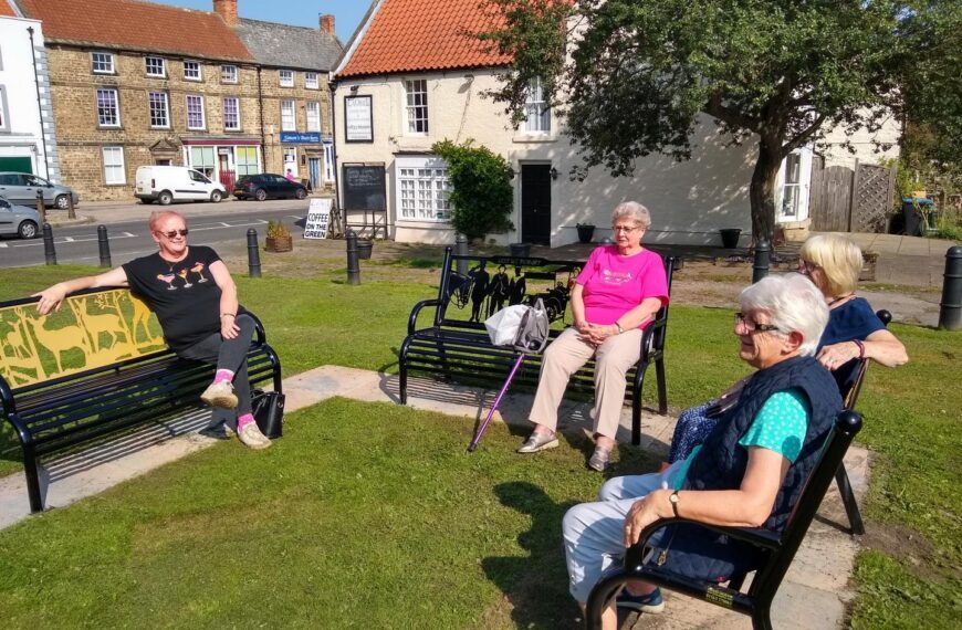 New seating allows for better social gathering