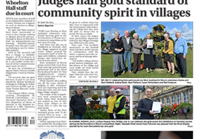 Making the headlines this week: