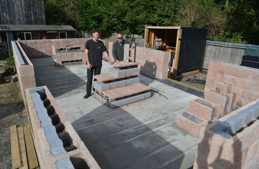 Eco-centre construction hit by overnight break-in