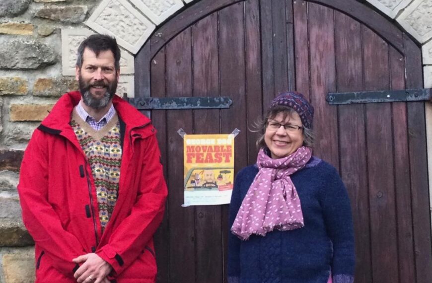 The joy of bringing top entertainers to small village halls