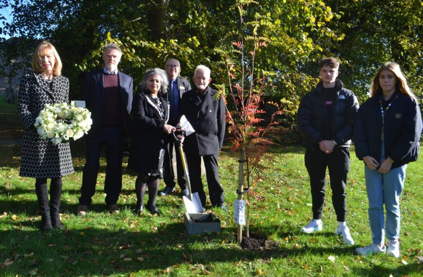 Trees planted across dale to remember impact of Covid