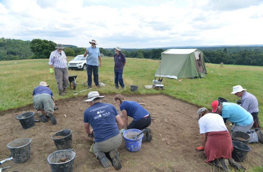 Dig may have unearthed ancient hill fort
