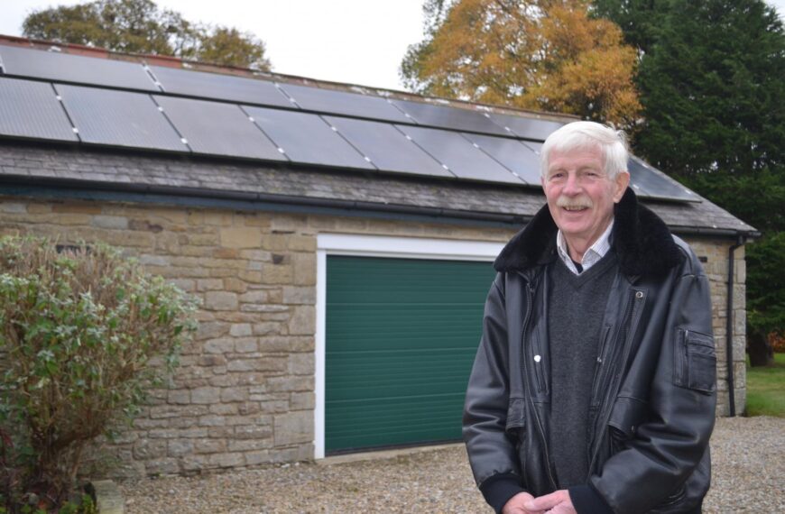 Tom lives the good life as he goes off-grid