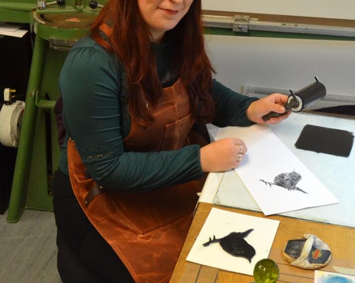 Holly unveils new prints for exhibition