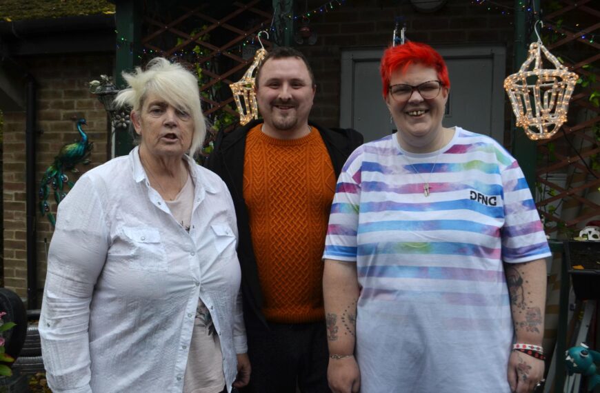 Charitable neighbours light up their homes for YMCA