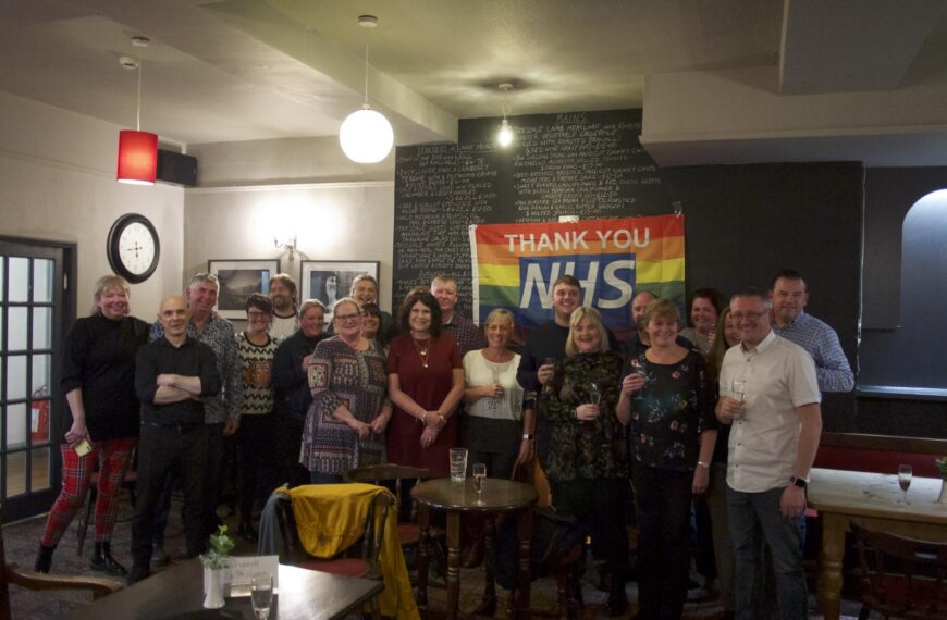 NHS workers enjoy a weekend away