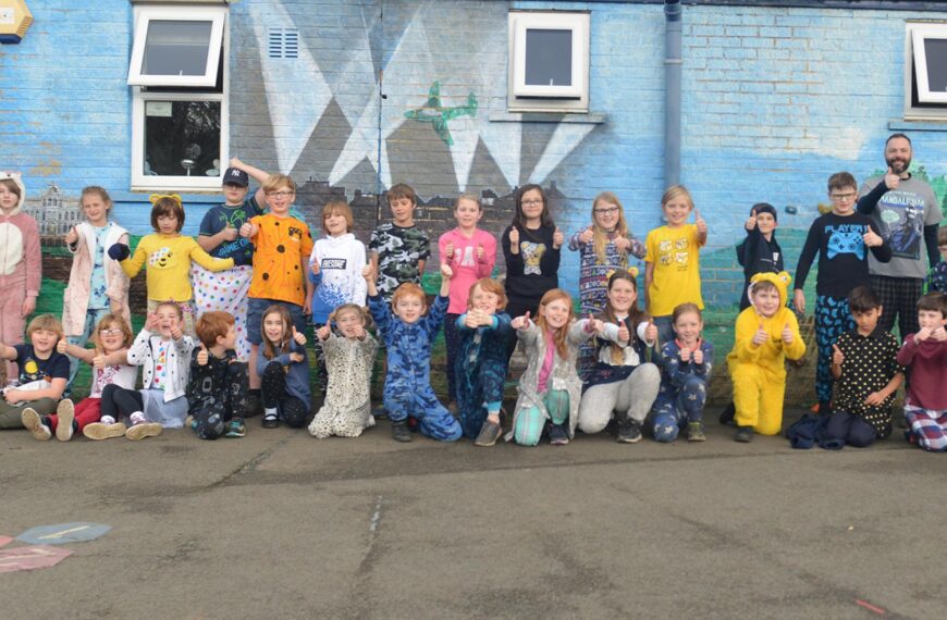 Pyjama party for Children in Need