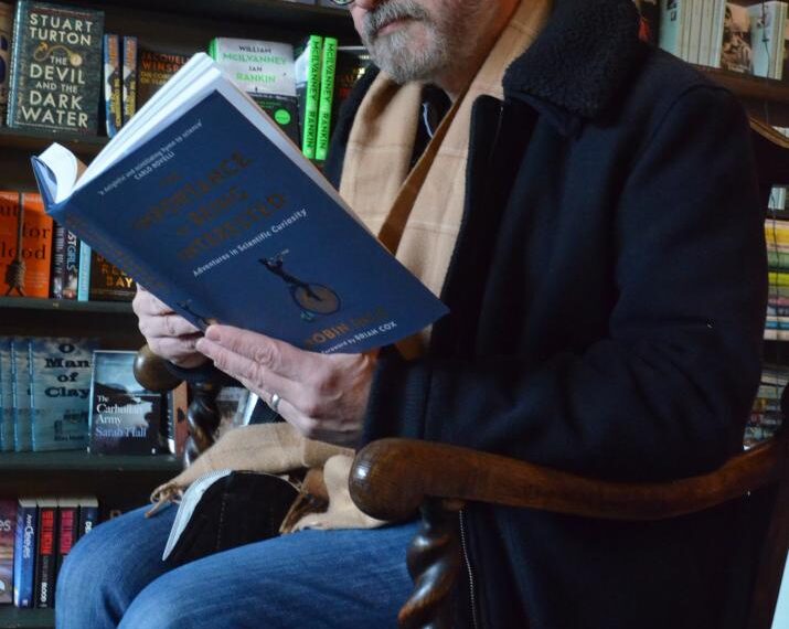 Stop No 98 sees Robin visit town bookshop as part of national&hellip;