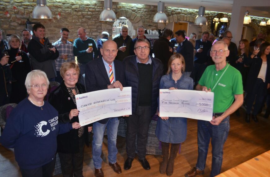 Match made in heaven as £10,000 is raised at charity auction in&hellip;