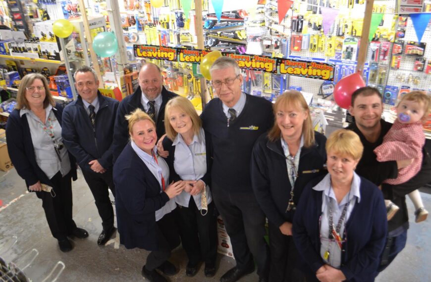 Fond farewell to staff who clocked up 70 years service