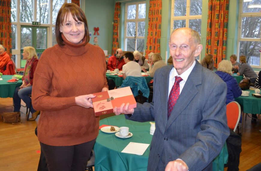 Fond farewell to Debbie – but Startforth lunch club will be back