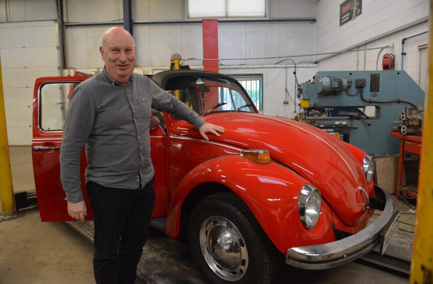 Film star Beetle gets a makeover in Barney