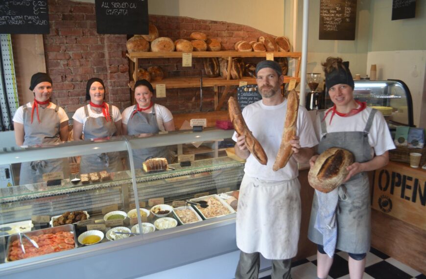 Town bakery on the up with new cafe venture