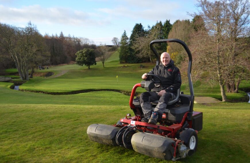 New head greenkeeper aims to make his mark at Barnard Castle course