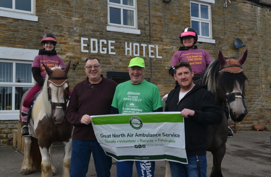 To the Edge and Back in aid of a good cause