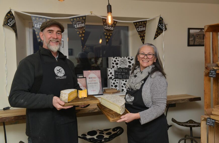 The slice is right for Teesdale Cheesemakers