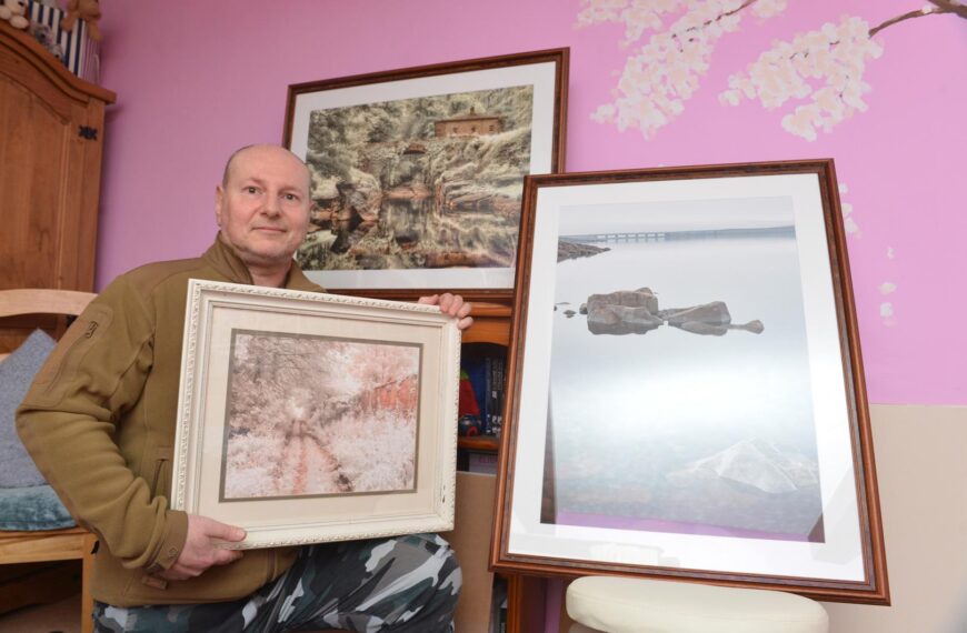 Chris brings woodland into focus for his first exhibition