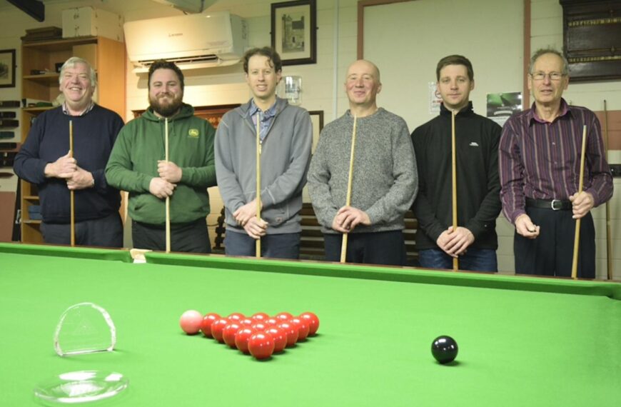 David pots his way to Wanderers’ Winter Trophy success