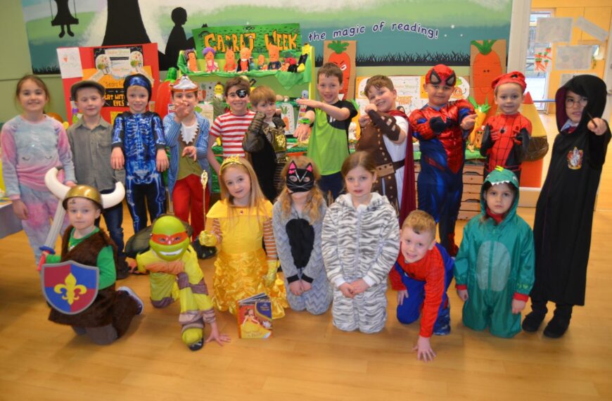Characters come to life for World Book Day