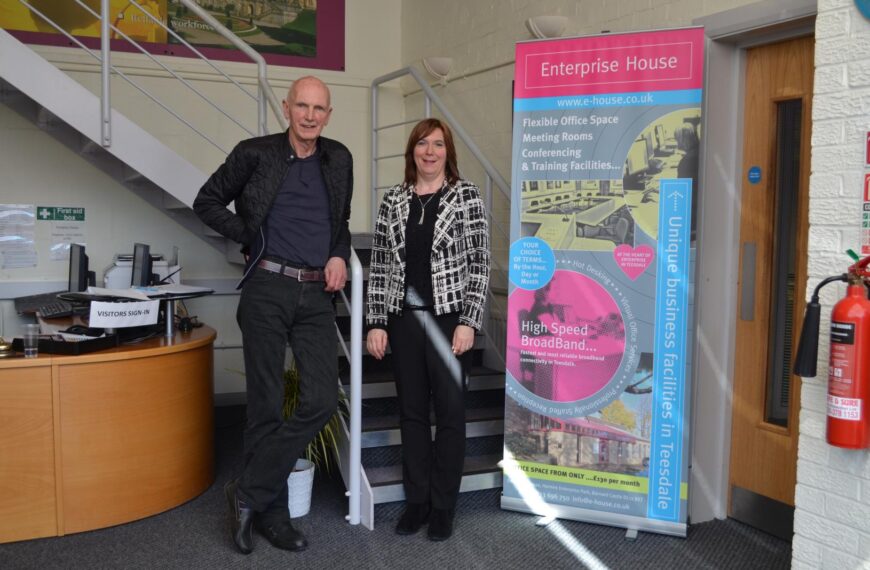 Enterprise House celebrates 20 years of business support in Teesdale