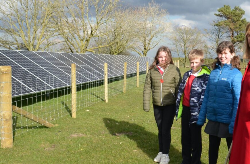 Rural school becomes greenest in County Durham