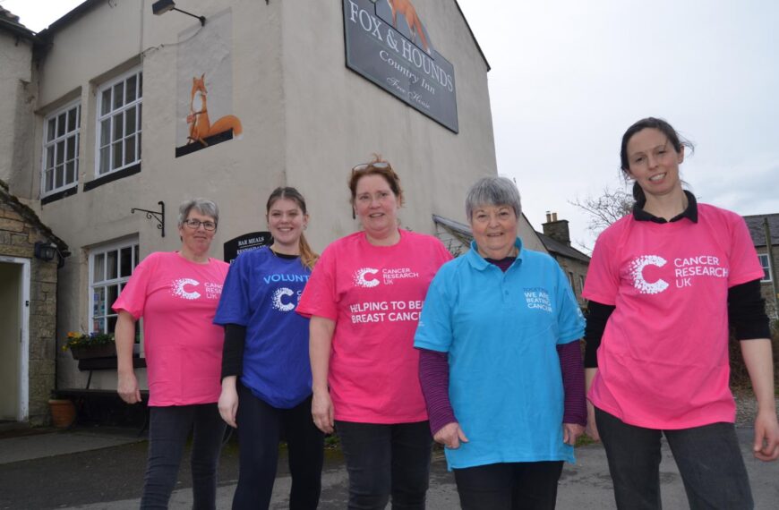 Staff step out to raise funds for cancer charity