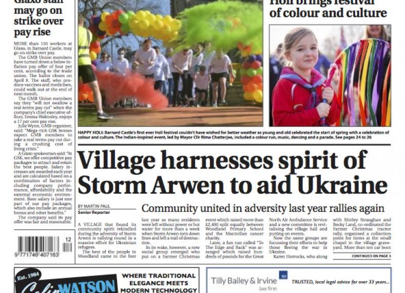 Hitting the headlines this week…