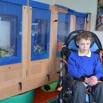 Brave Josh gets his special bed