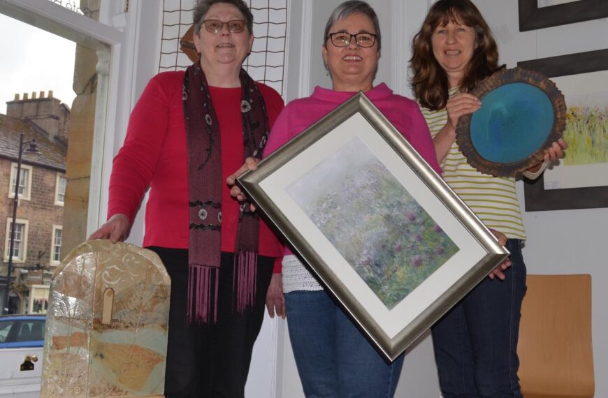 Artistic friends put work on show in Barnard Castle