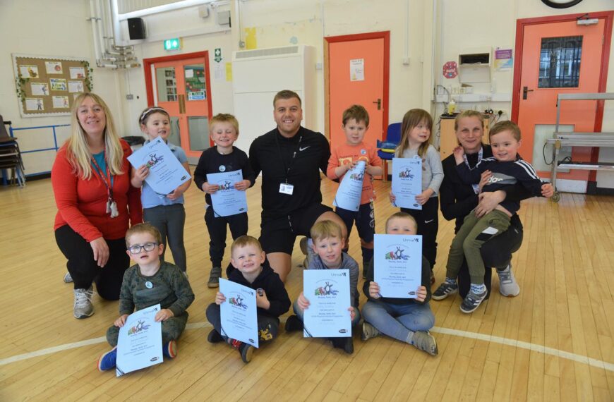 Middleton-in-Teesdale children show why they are such good sports