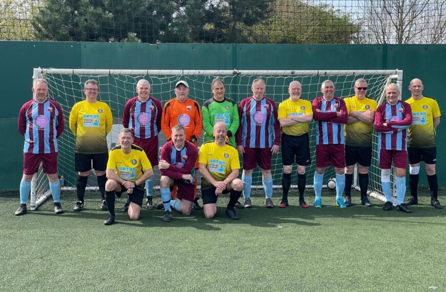 Valuable cup experience for Middleton’s walking footballers
