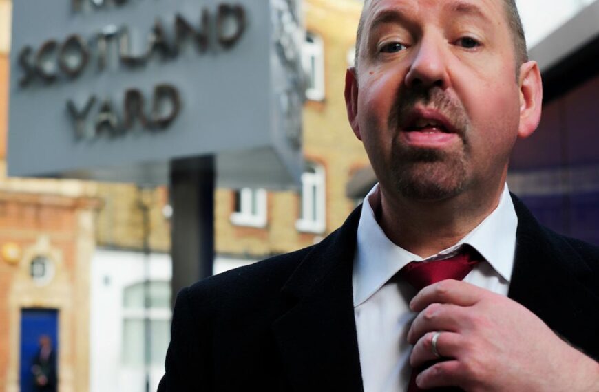 New comedy show by ex-cop will make for an arresting evening