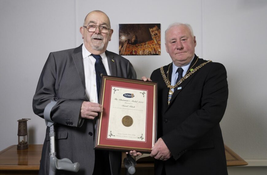 Chairman’s medal for community champ