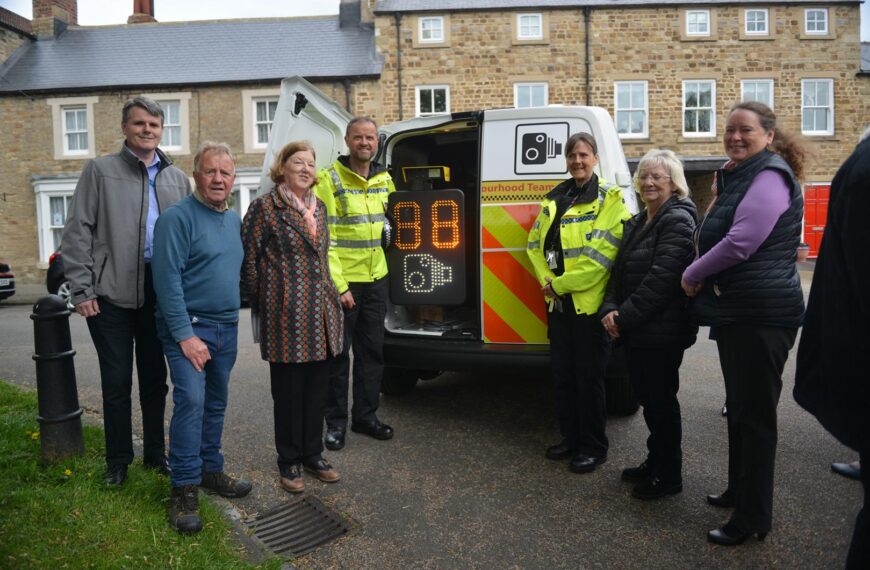 Hi-tech van hits road in bid to cut speeding