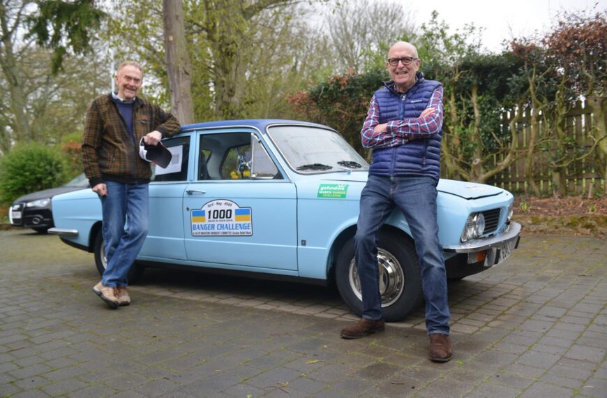 Pals in driving seat for banger success