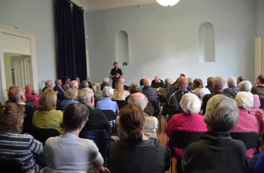 Residents voice their views over Demesnes