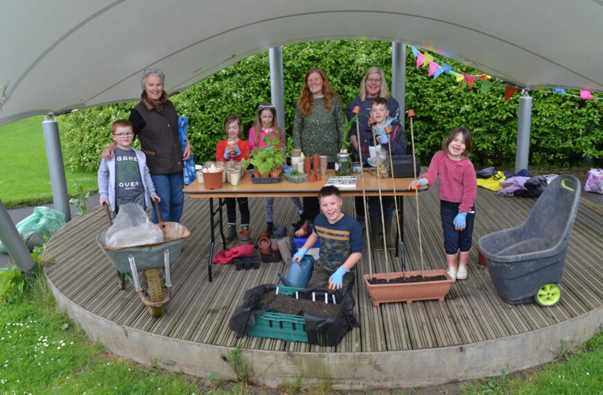 Growing gardeners are rooted in nature