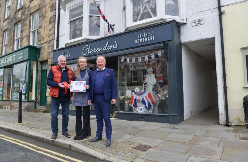 Traders praised for high quality of jubilee weekend shop windows