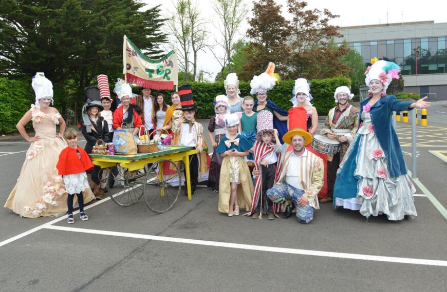 Meet procession fit for a Queen