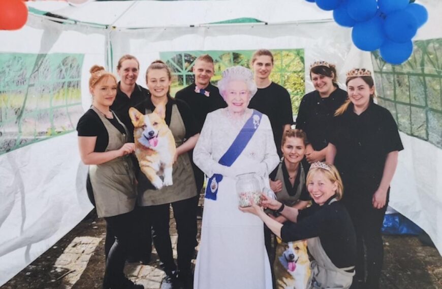 Street party raises £664 for charity