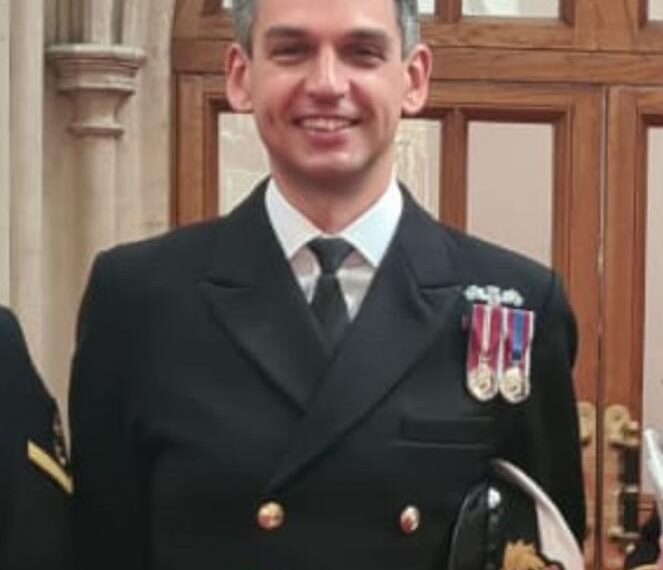 Former pupil earns naval promotion
