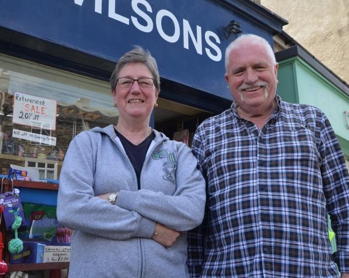 David and Pamela call time after 15 years on Barney’s high street