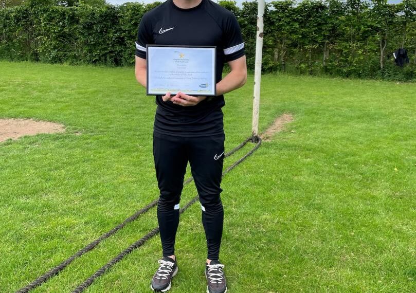 Coach Kyle bags health award for popular lockdown sessions