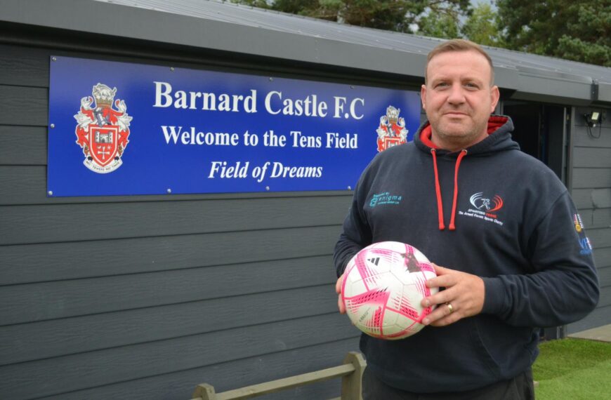 New boss Tommy leads Barney FC into new era