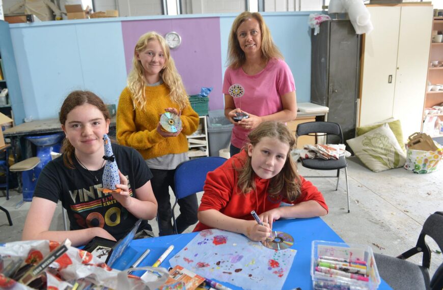 Eco-club to show off upcycled craft items